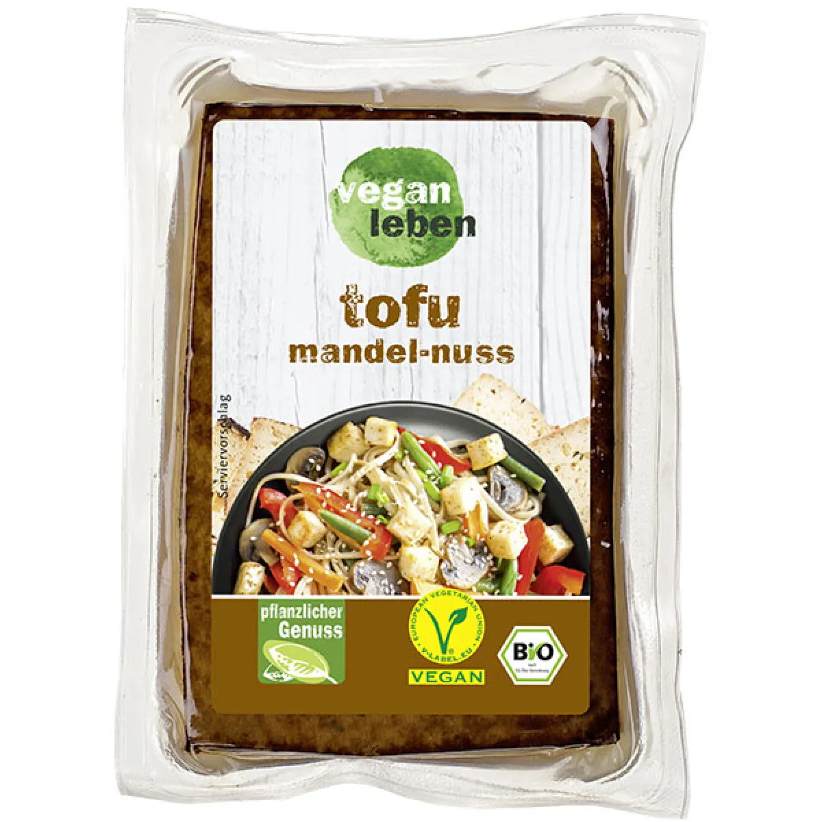 vegan leben Tofu Mandel-Nuss 200 g