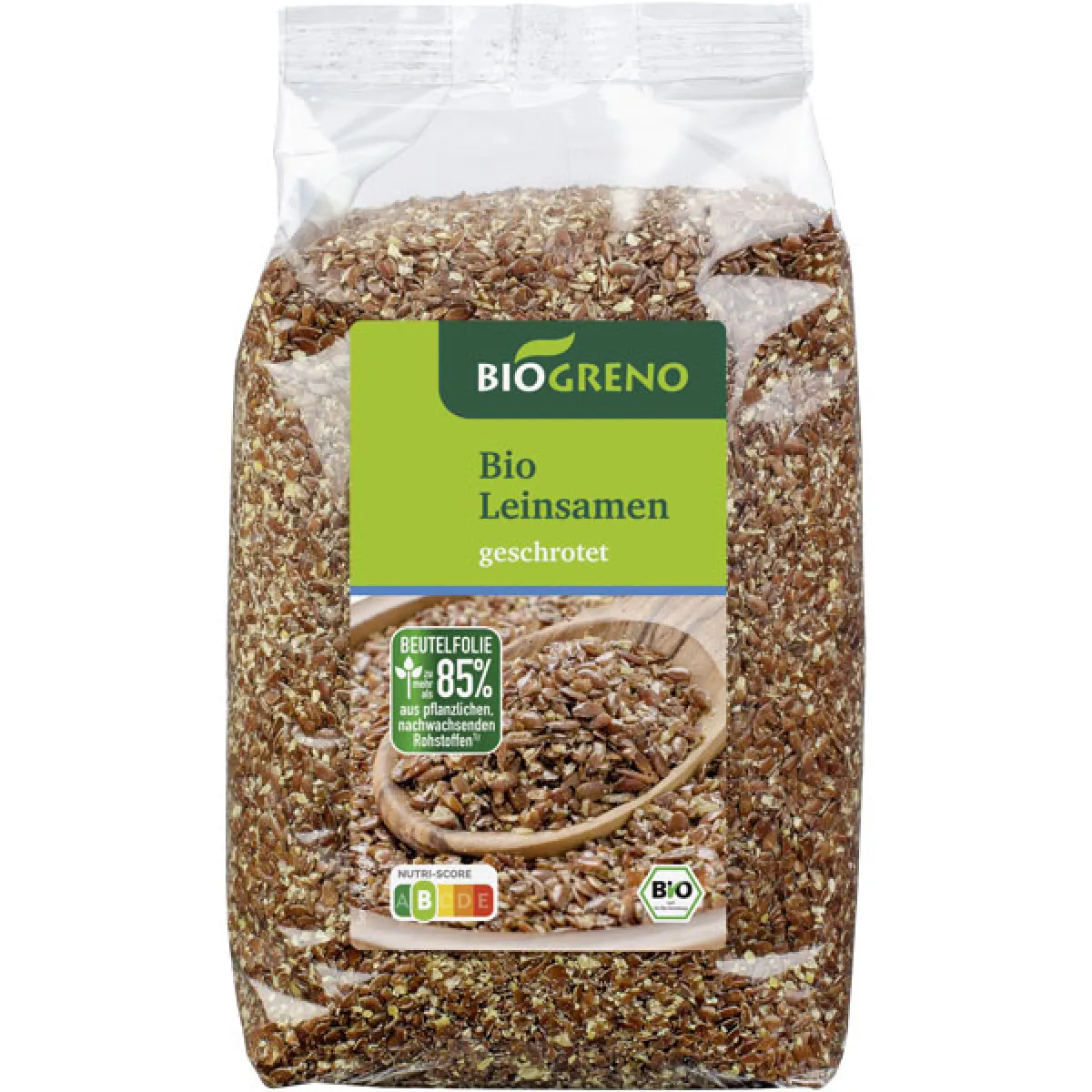 Biogreno Leinsamen geschrotet 500 g