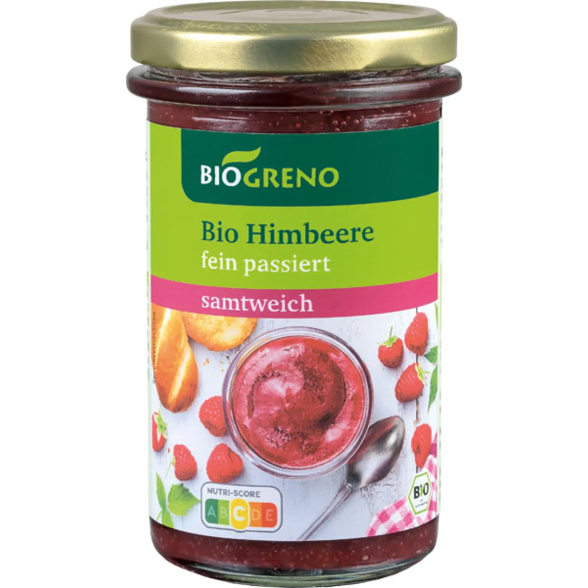 Biogreno Bio Fruchtaufstrich Himbeere 280 g