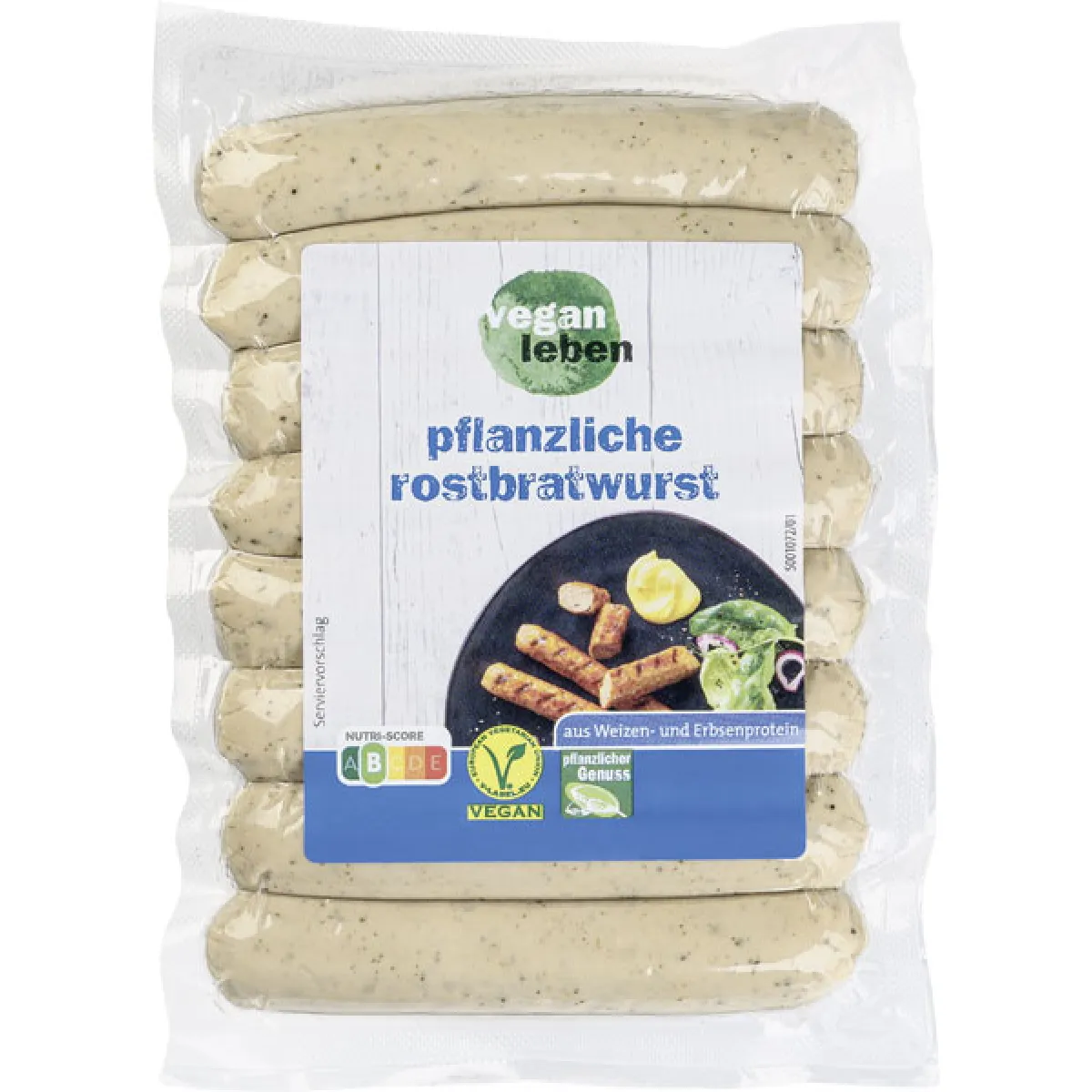 vegan leben Rostbratwurst 250 g