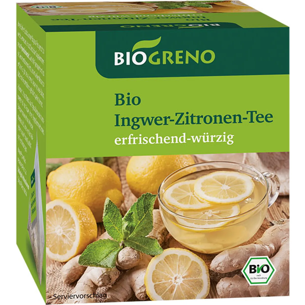 Biogreno Ingwer-Zitrone Tee 30 g