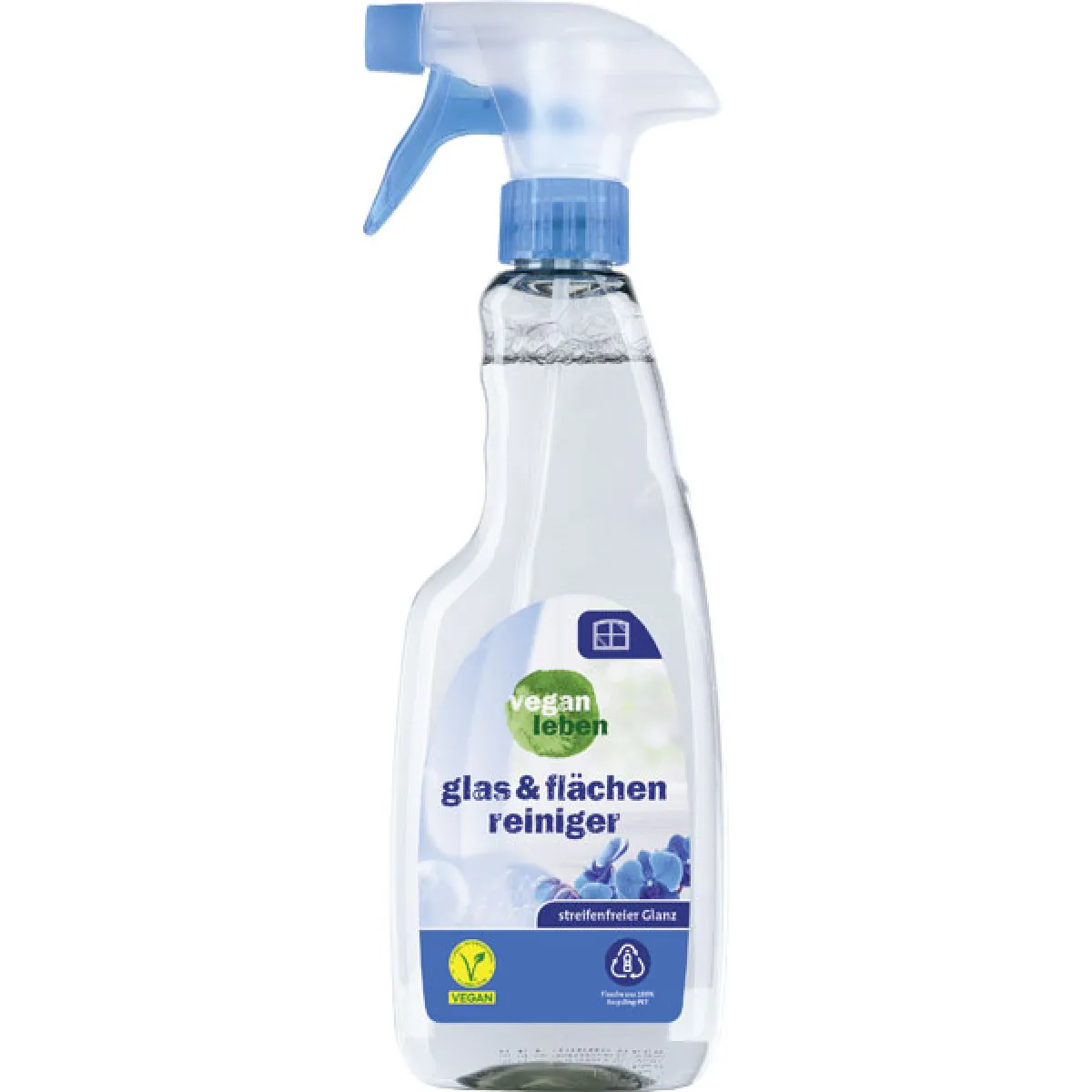 vegan leben Glas & Flächen Reiniger 0,5 l