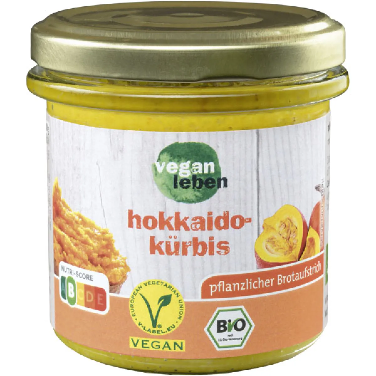 vegan leben Brotaufstrich Hokkaido-Kürbis 135 g