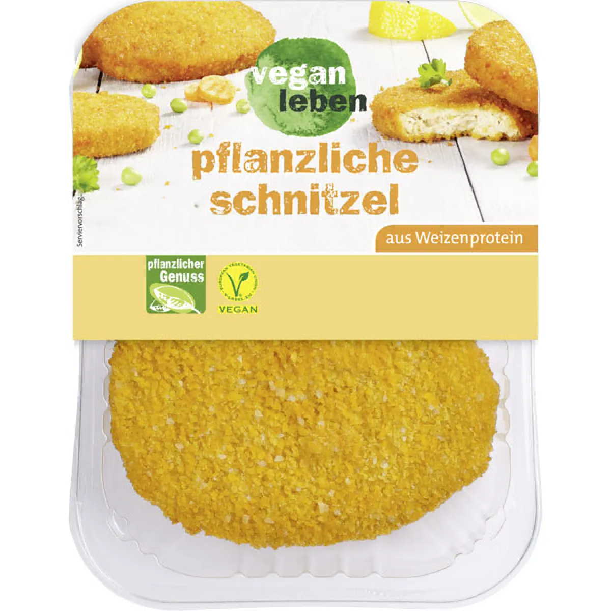 vegan leben Schnitzel 200 g