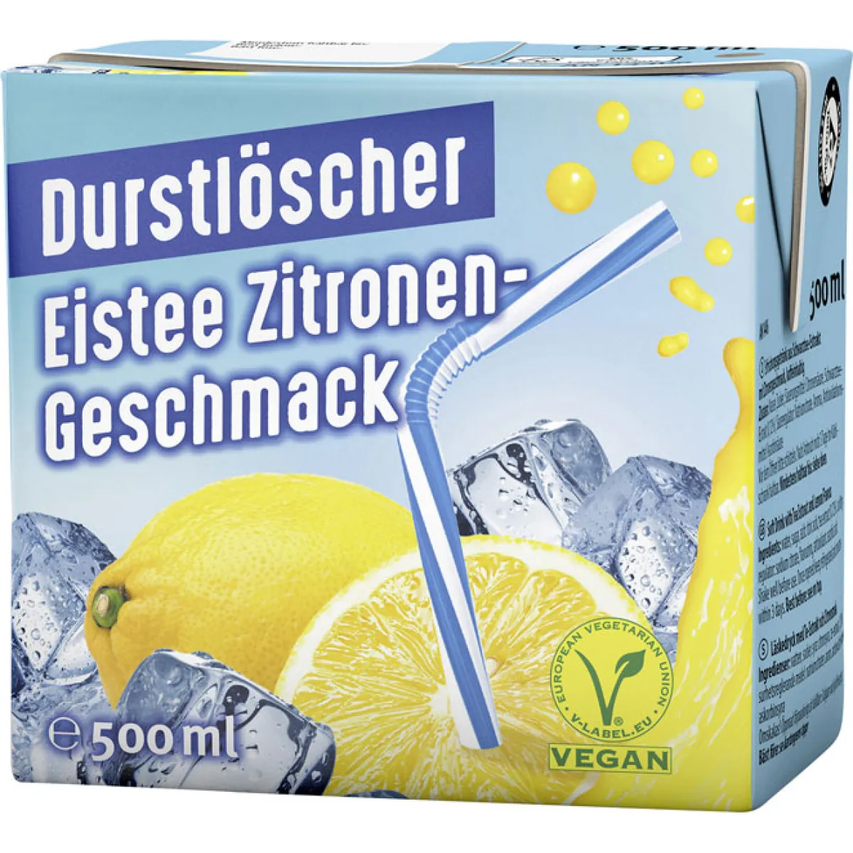 Durstlöscher Eistee Zitrone 0,5 l