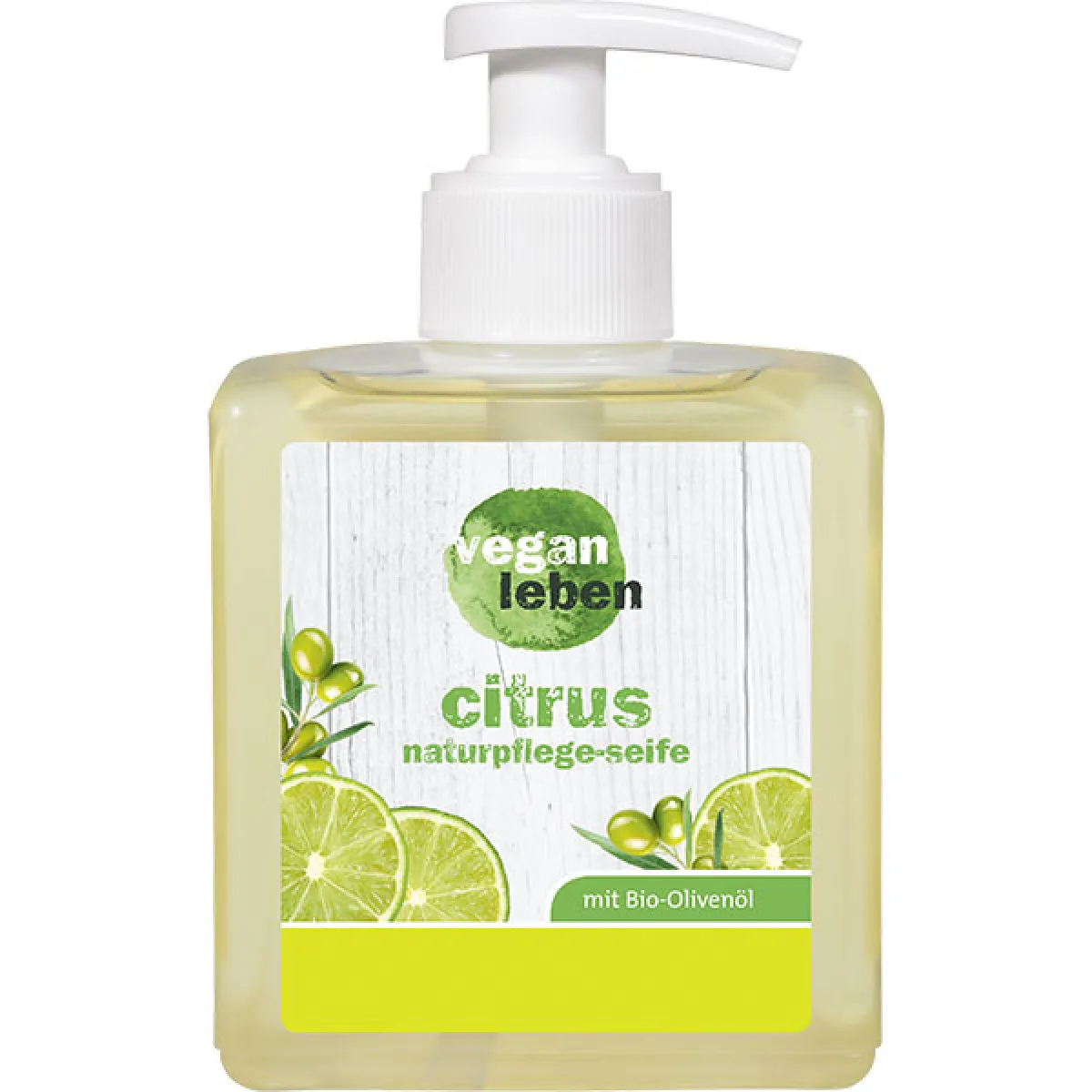 vegan leben Pflegeseife Citrus 300 ml