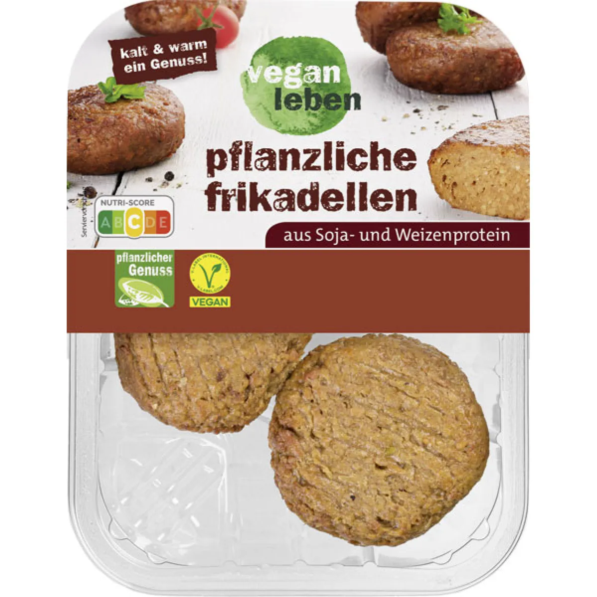 vegan leben Frikadellen 160 g