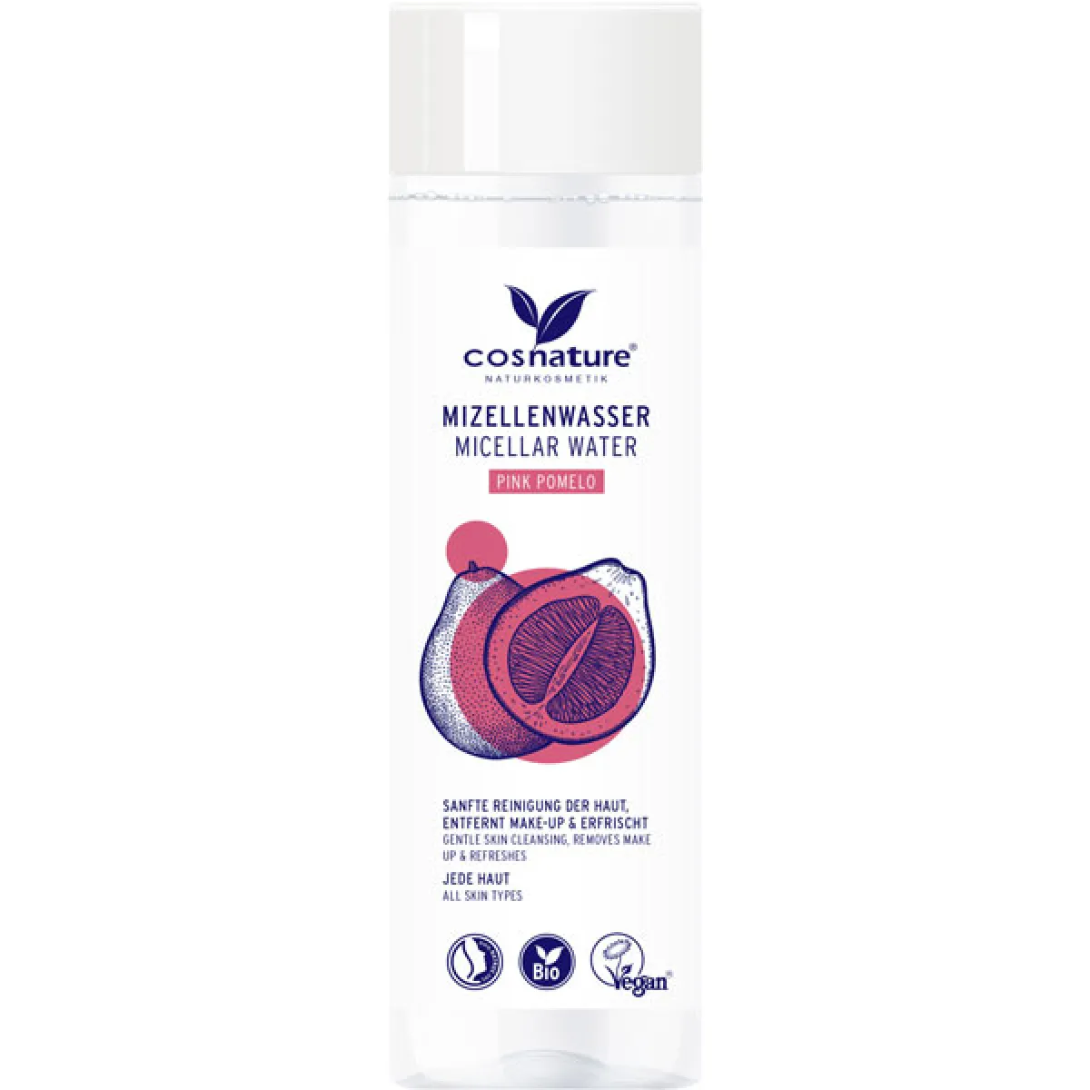 cosnature Mizellenwasser Pink-Pomelo 250 ml