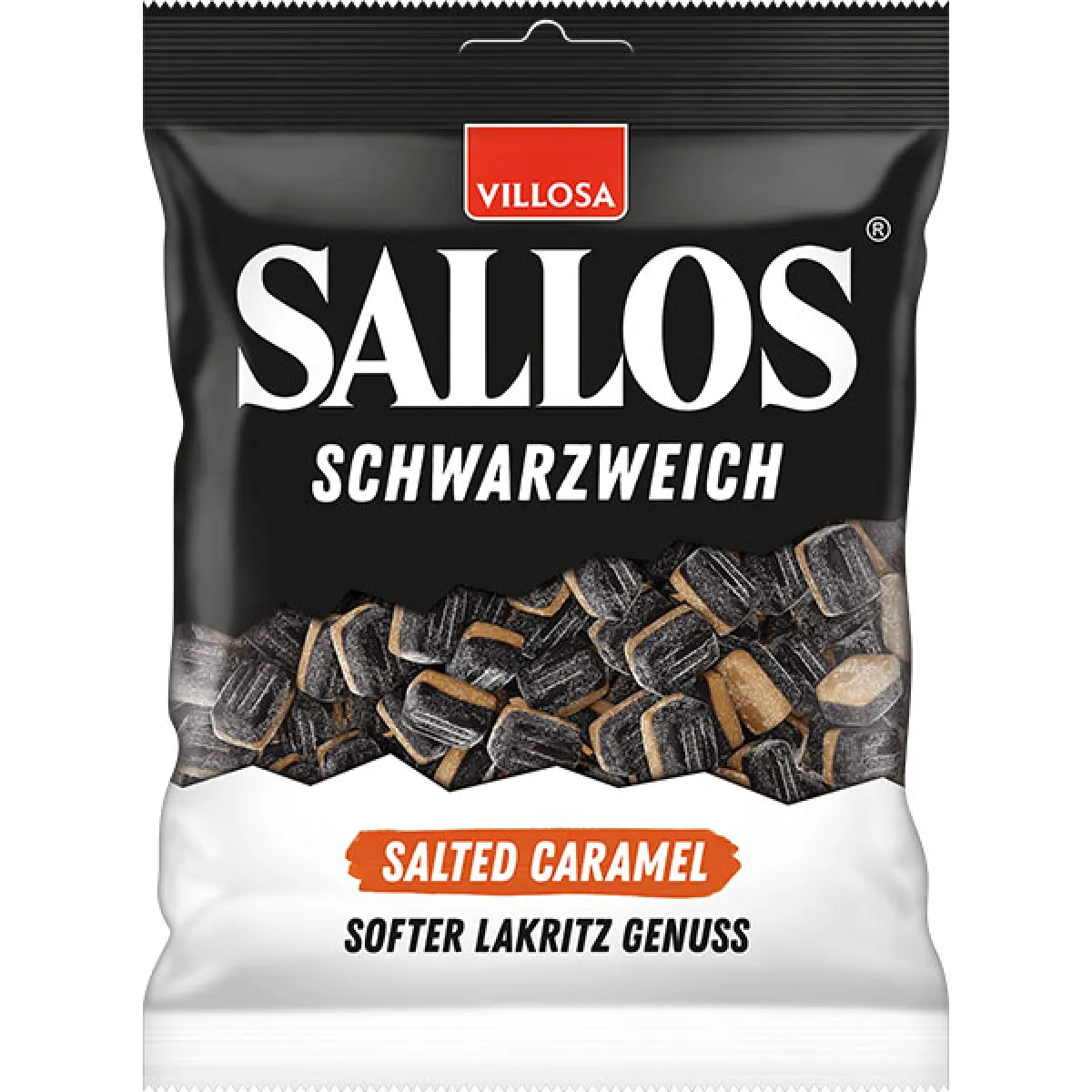 Sallos Schwarzweich Salted Caramel 200 g