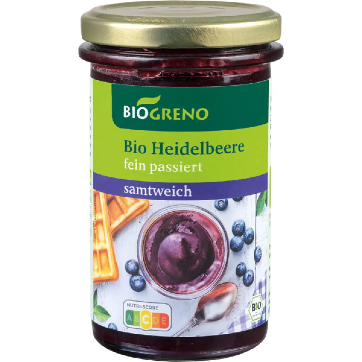 Biogreno Bio Fruchtaufstrich Heidelbeere 280 g