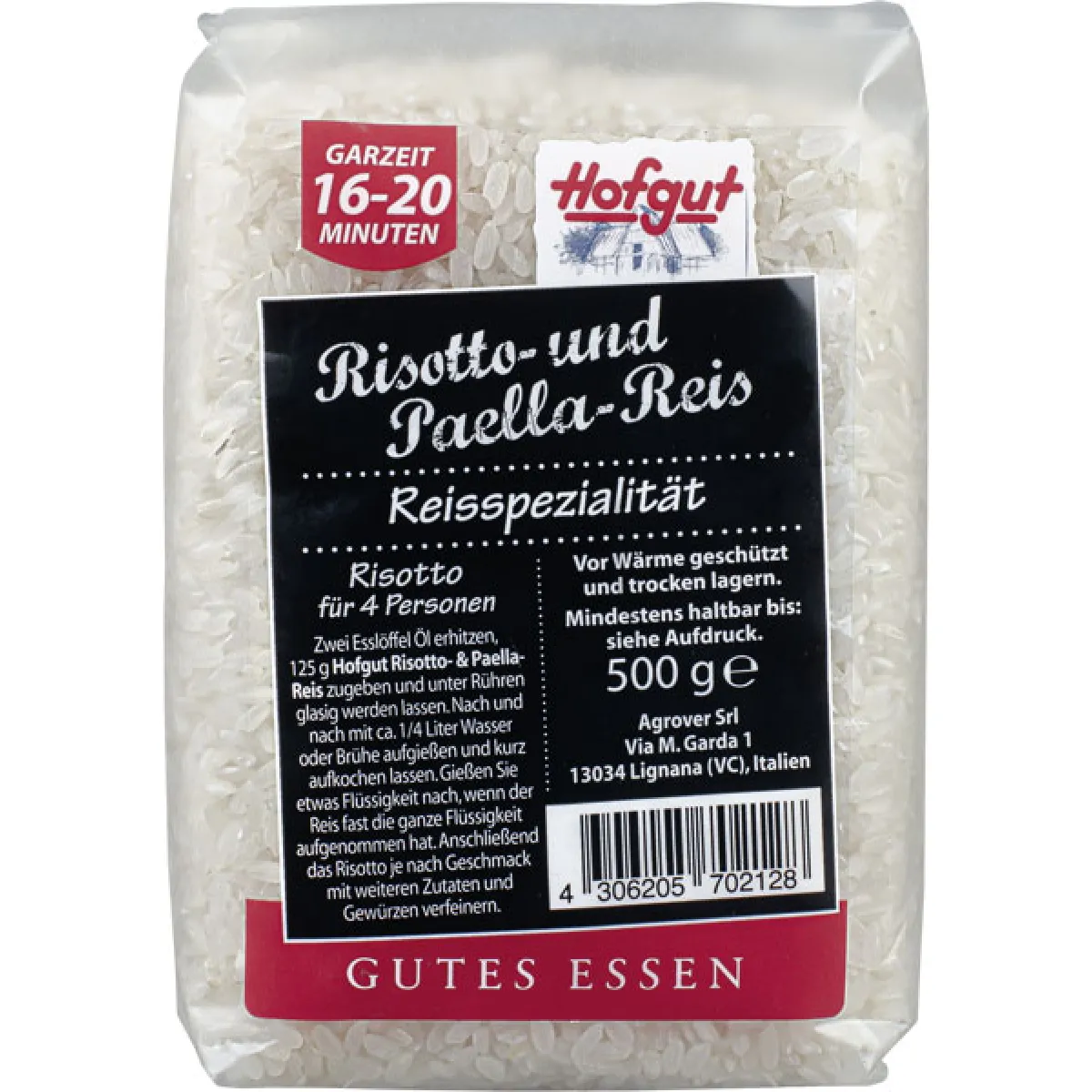 Hofgut Risotto- & Paella-Reis 500 g