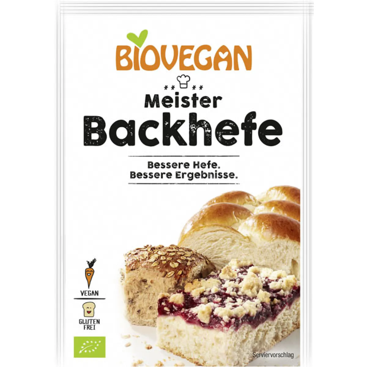 BIOVEGAN Meister Backhefe 7 g