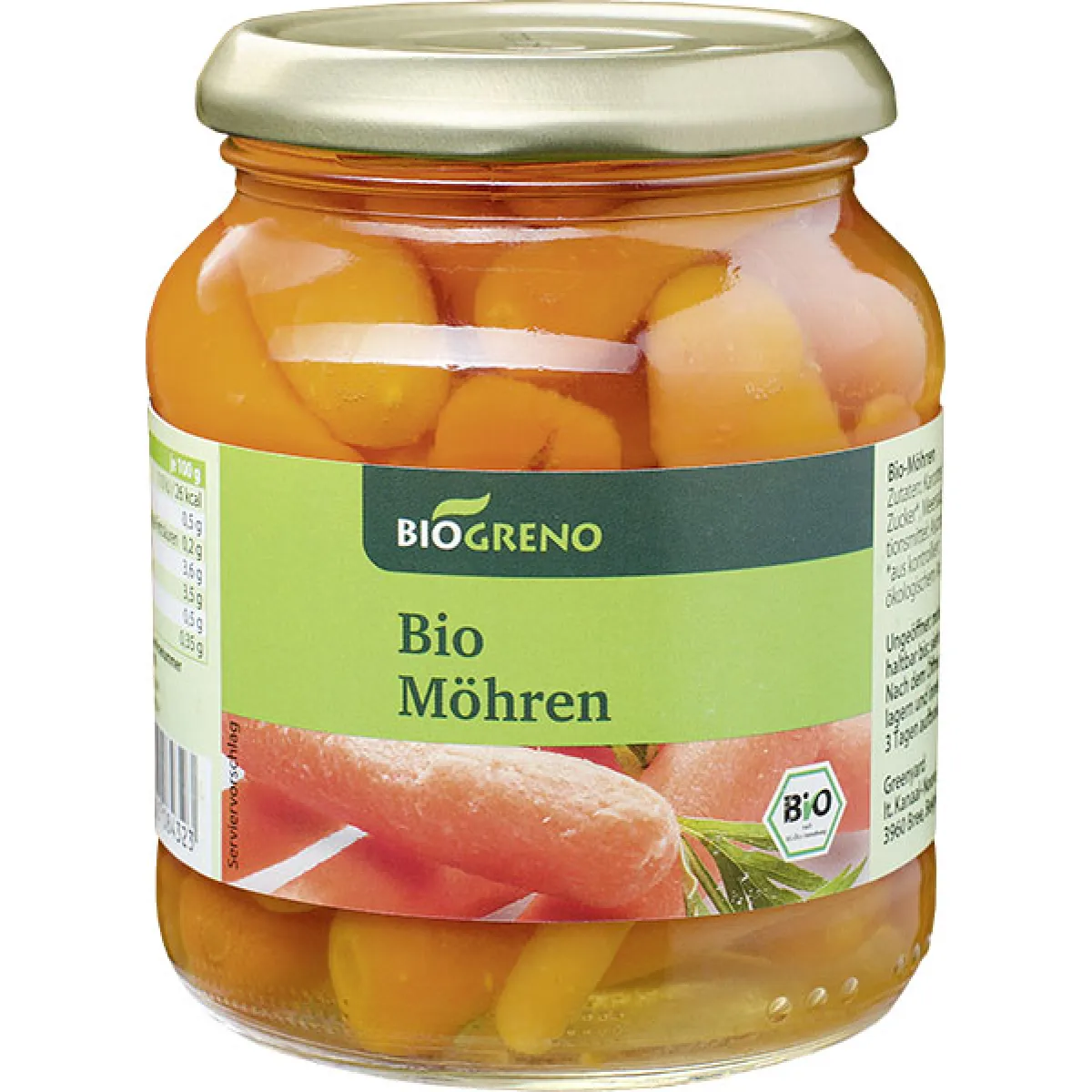 Biogreno Möhren 340 g