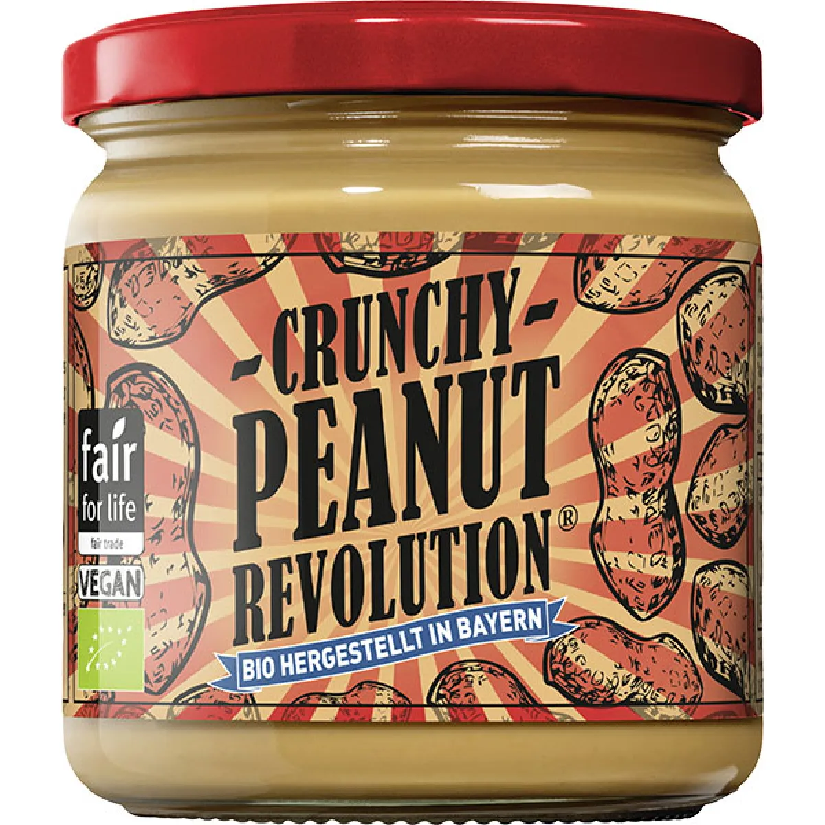 Peanut Revolution Crunchy 375 g