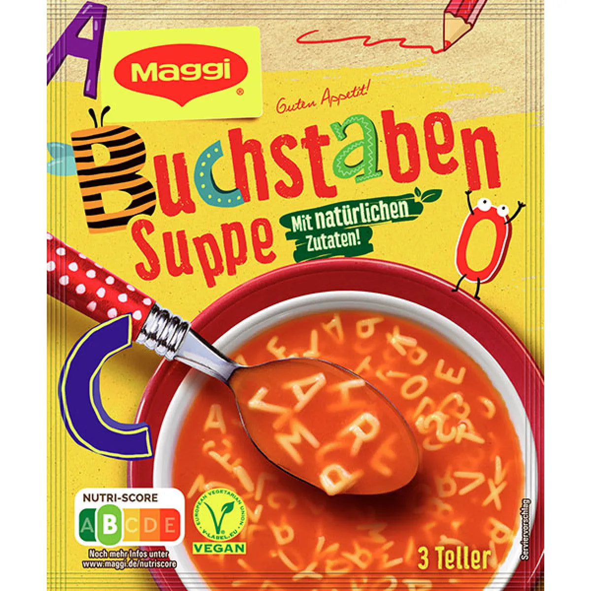 Maggi Buchstaben Suppe 68 g