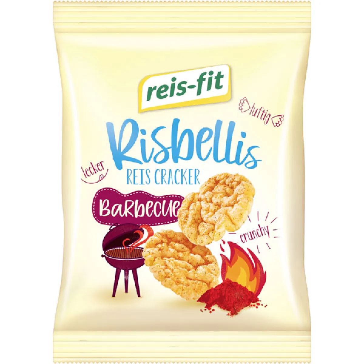 reis-fit Risbellis Reis Cracker Barbecue 40 g