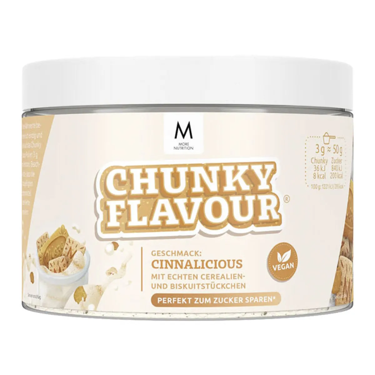 More Nutrition Chunky Flavour Cinnalicious 250 g