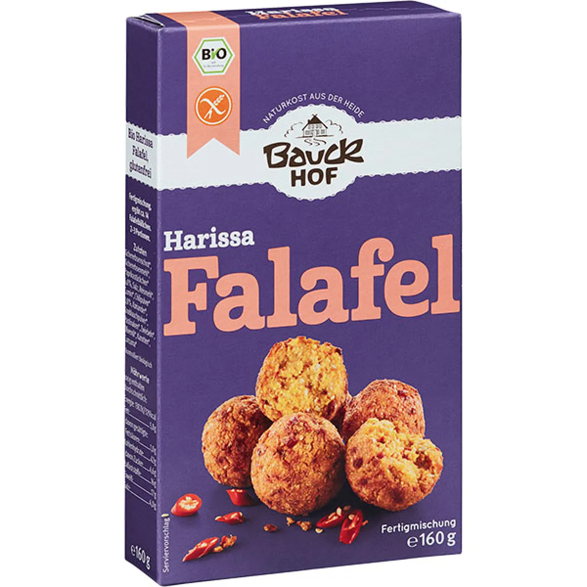 Bauckhof Harissa Falafel 160 g