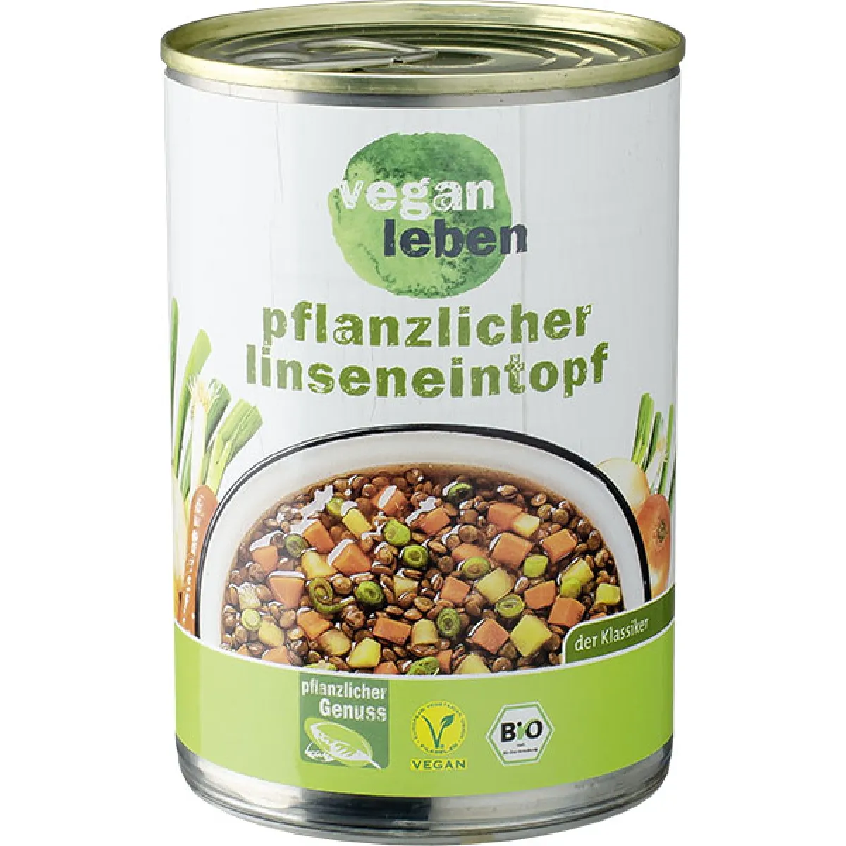 vegan leben Linseneintopf 400 g