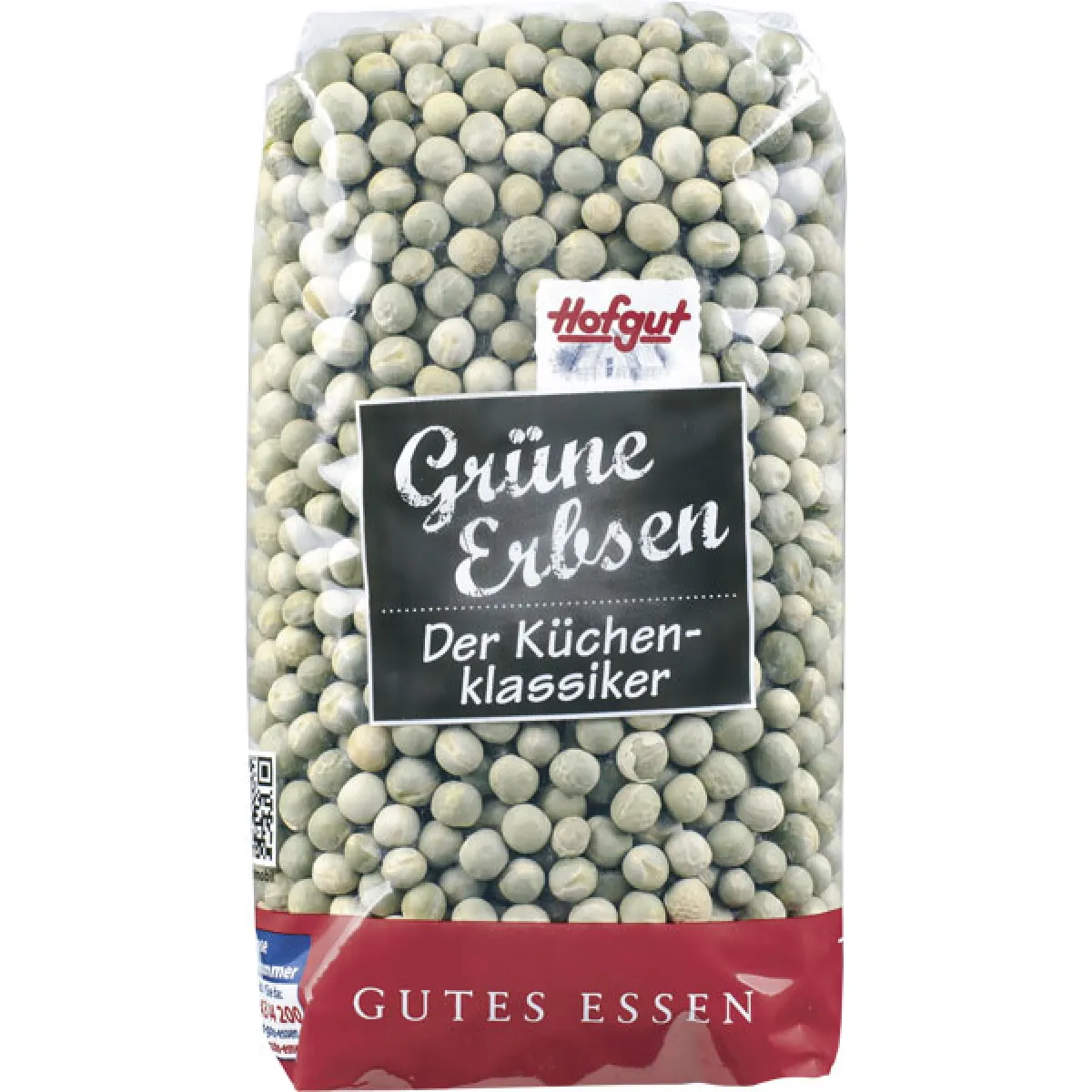 Hofgut Grüne Erbsen 500 g