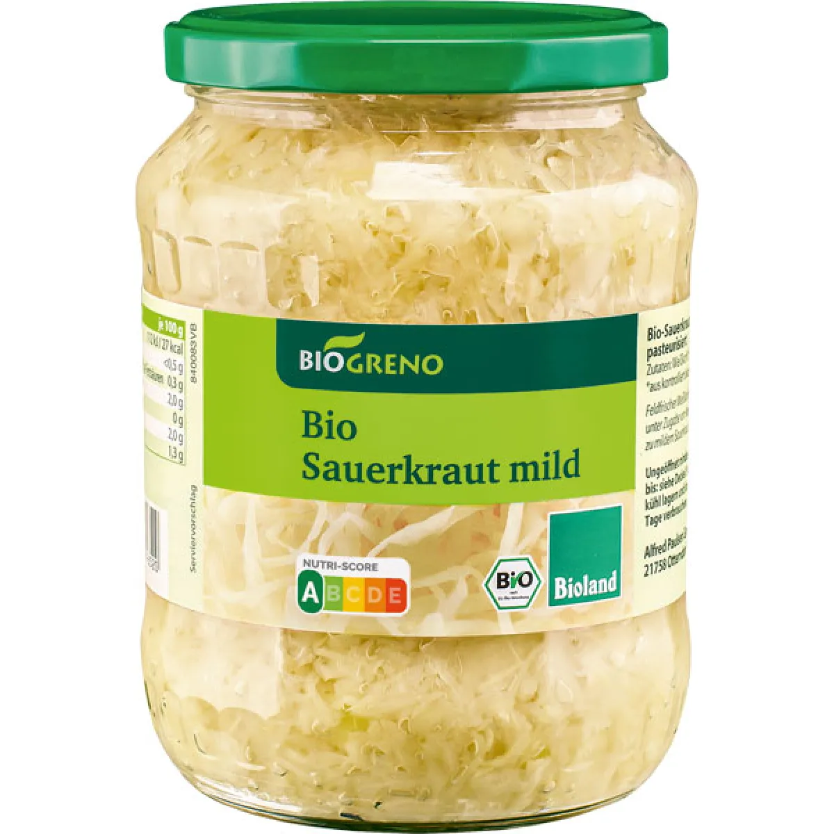 Biogreno Sauerkraut 680 g