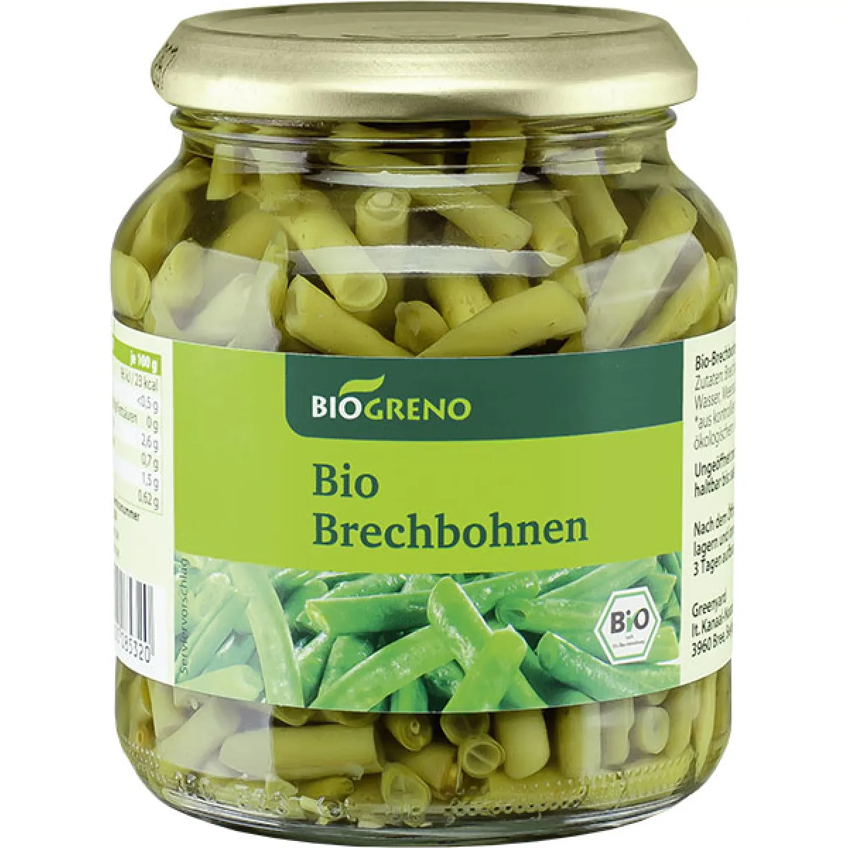 Biogreno Brechbohnen 340 g