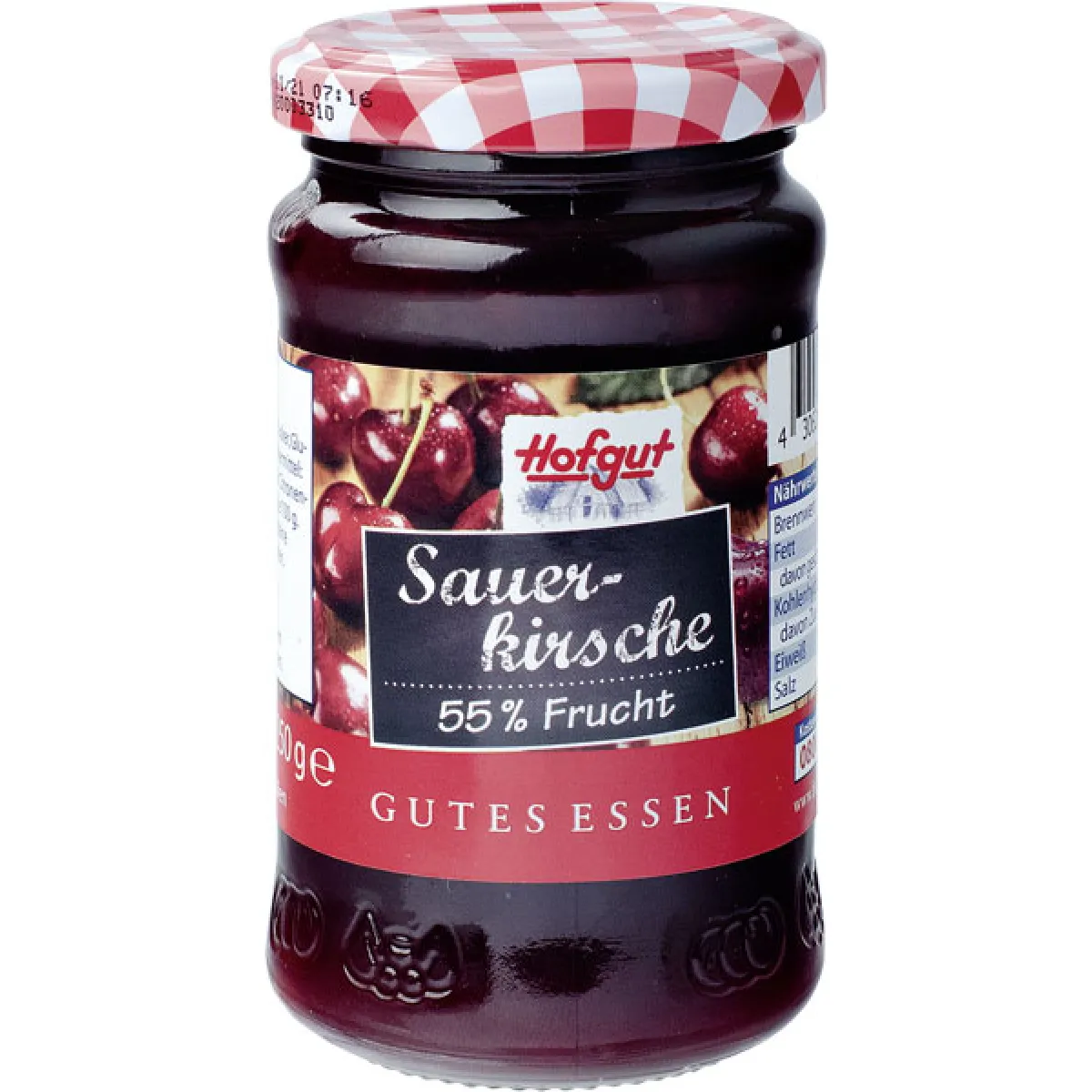 Hofgut Fruchtaufstrich Sauerkirsche 250 g