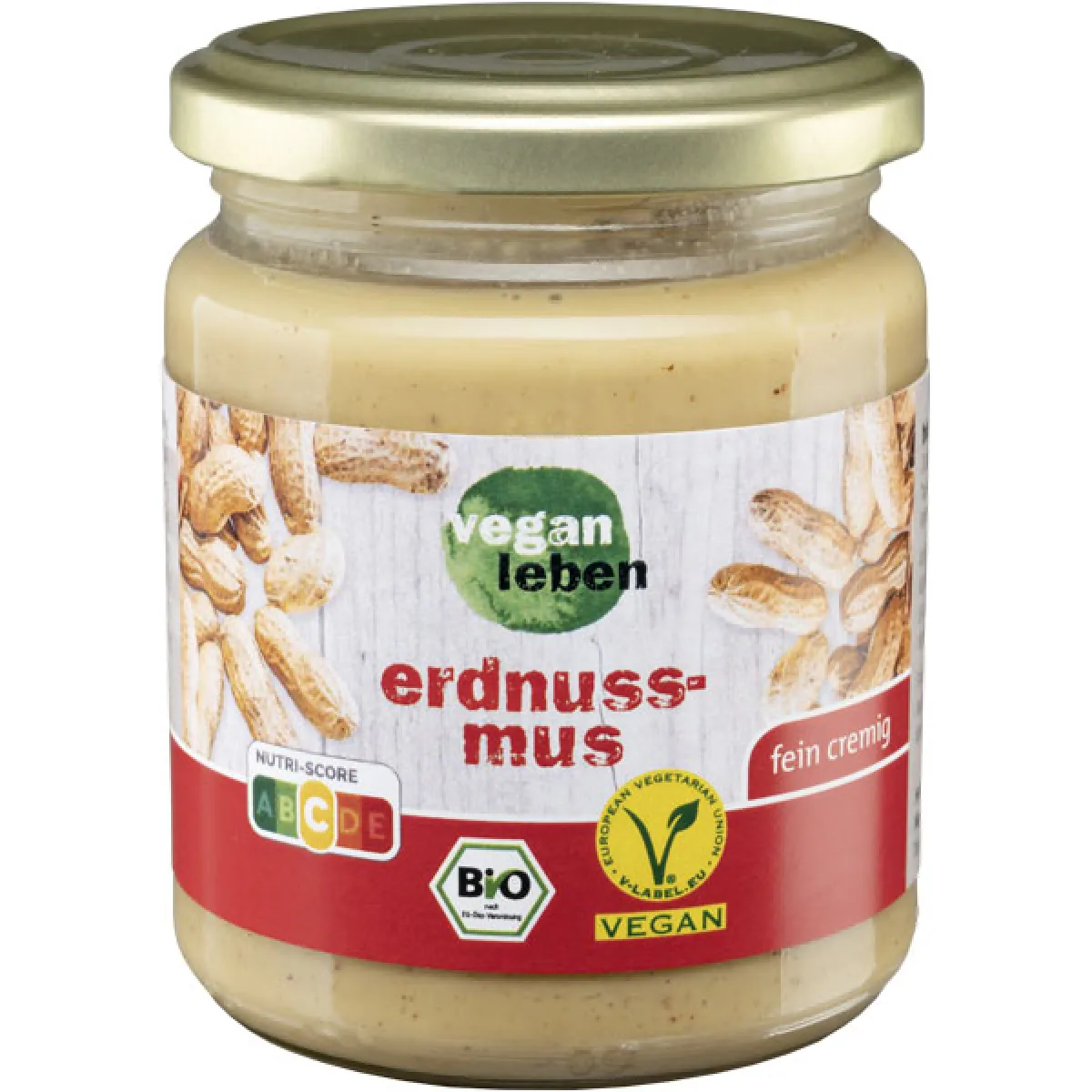 vegan leben Erdnussmus 250 g