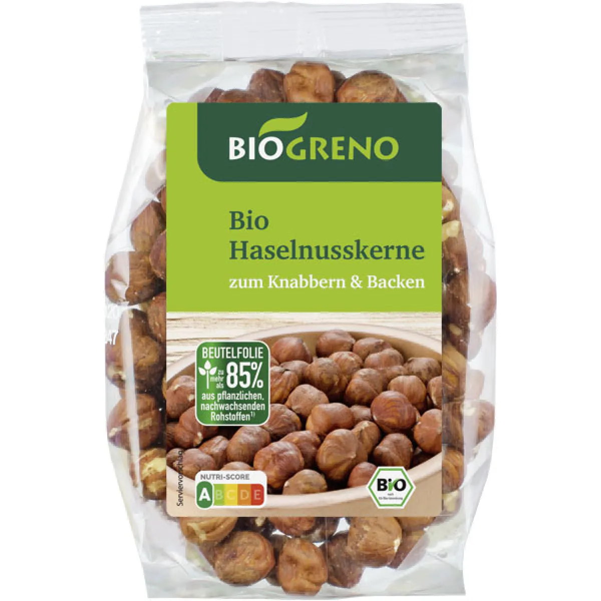 Biogreno Haselnusskerne 125 g