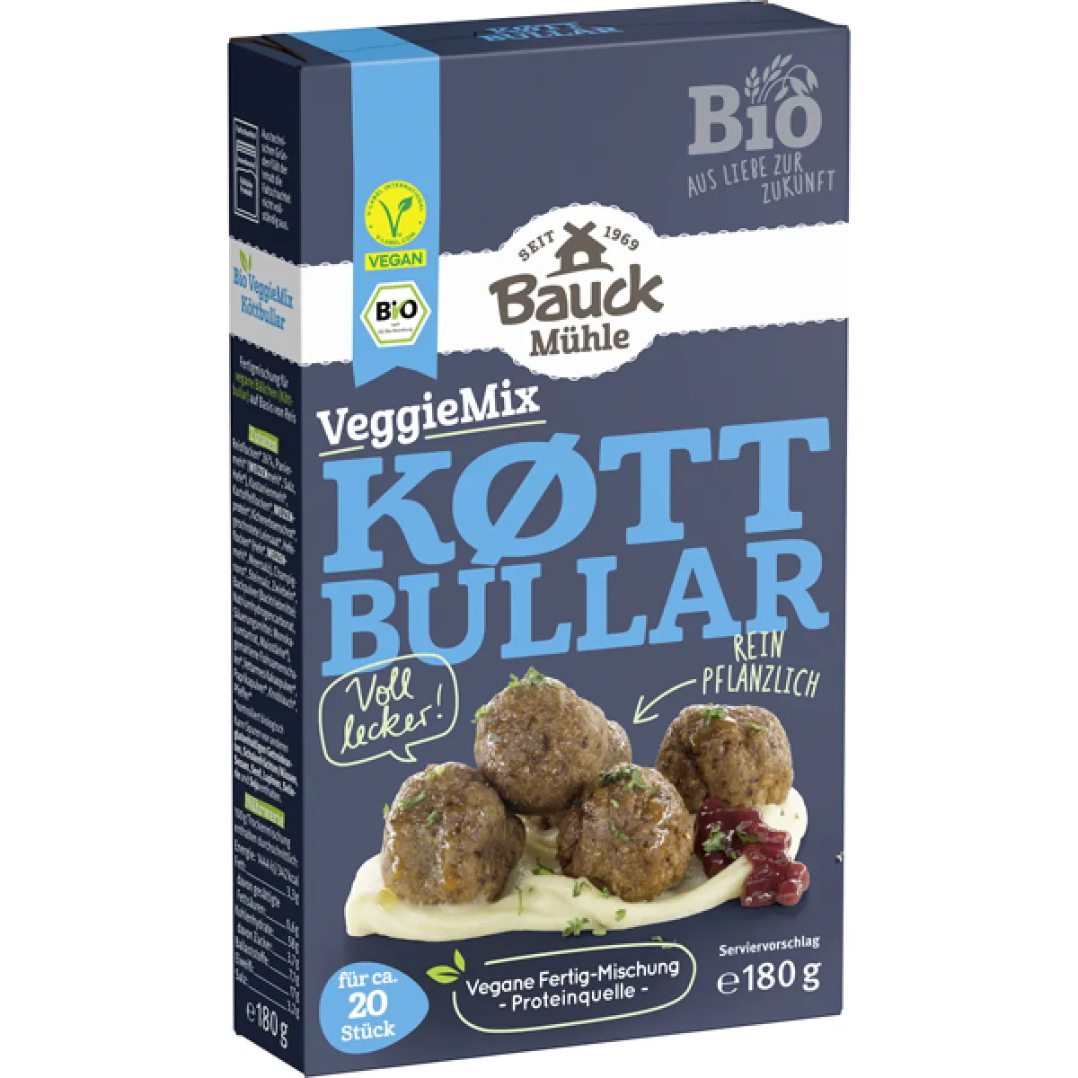 Bauckhof Bio VeggieMix Kötbullar 180 g