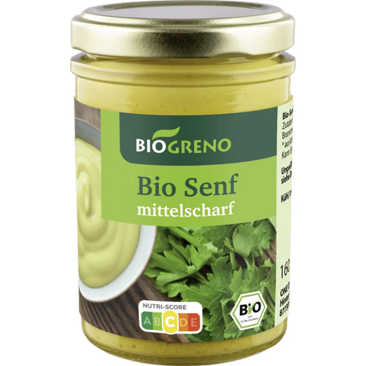 Biogreno Senf 160 ml