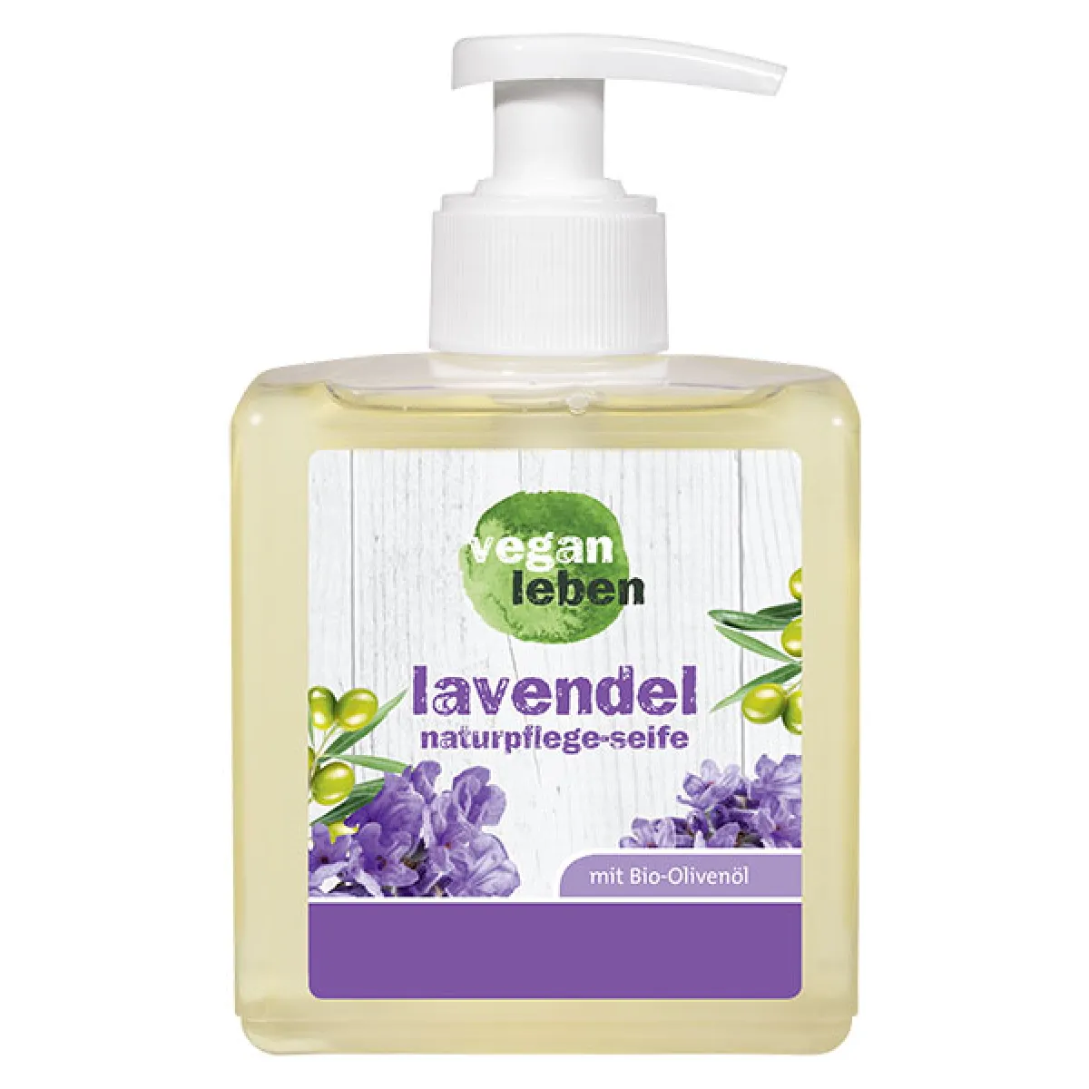 vegan leben Pflegeseife Lavendel 300 ml