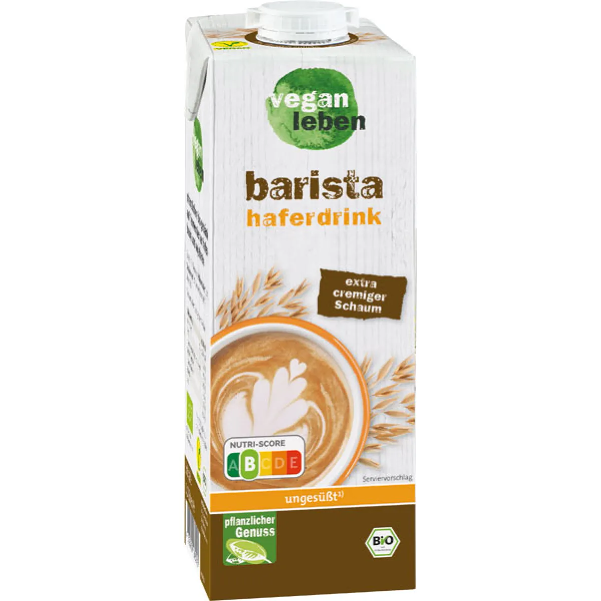 vegan leben Barista Haferdrink 1 l