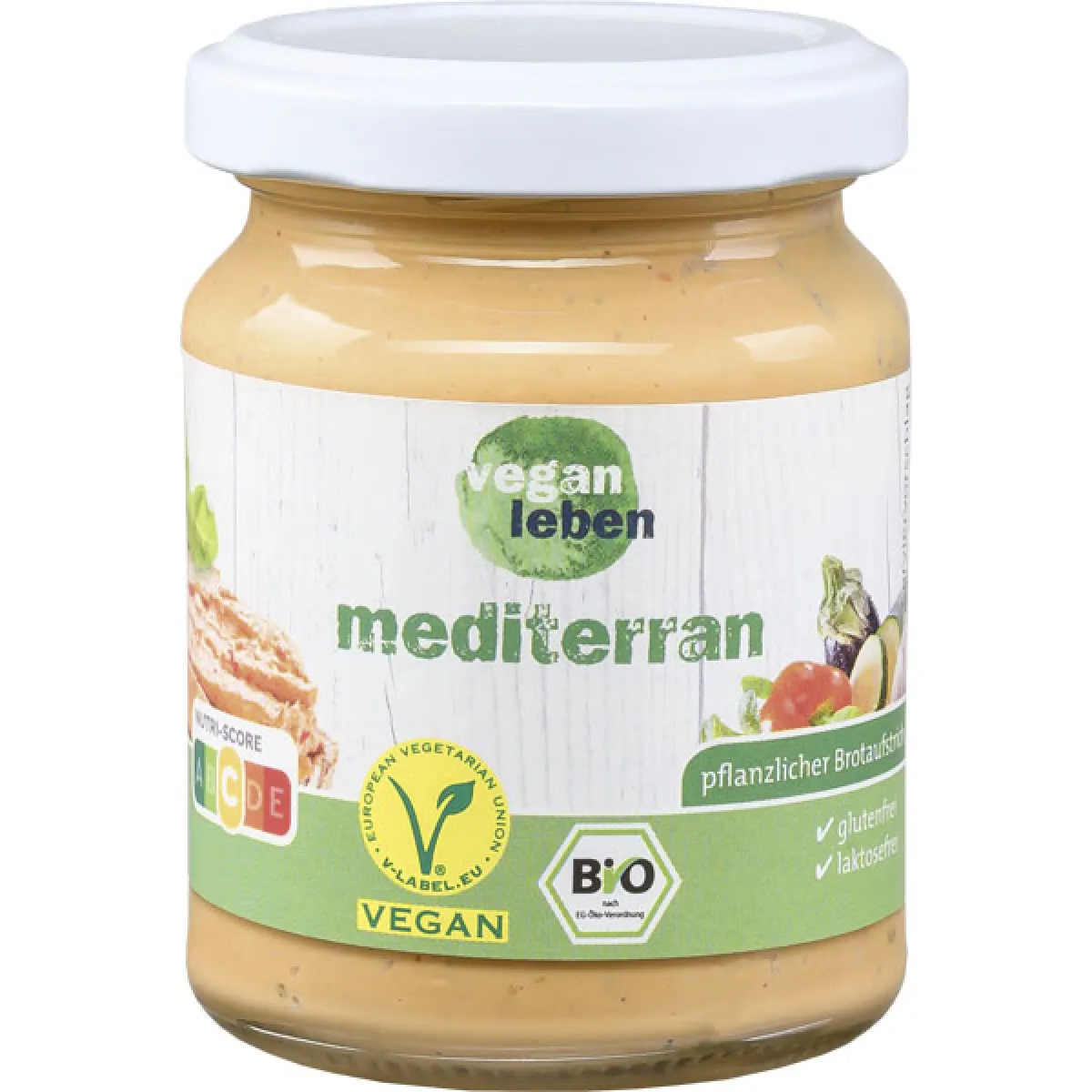 vegan leben Brotaufstrich Mediterran 125 g