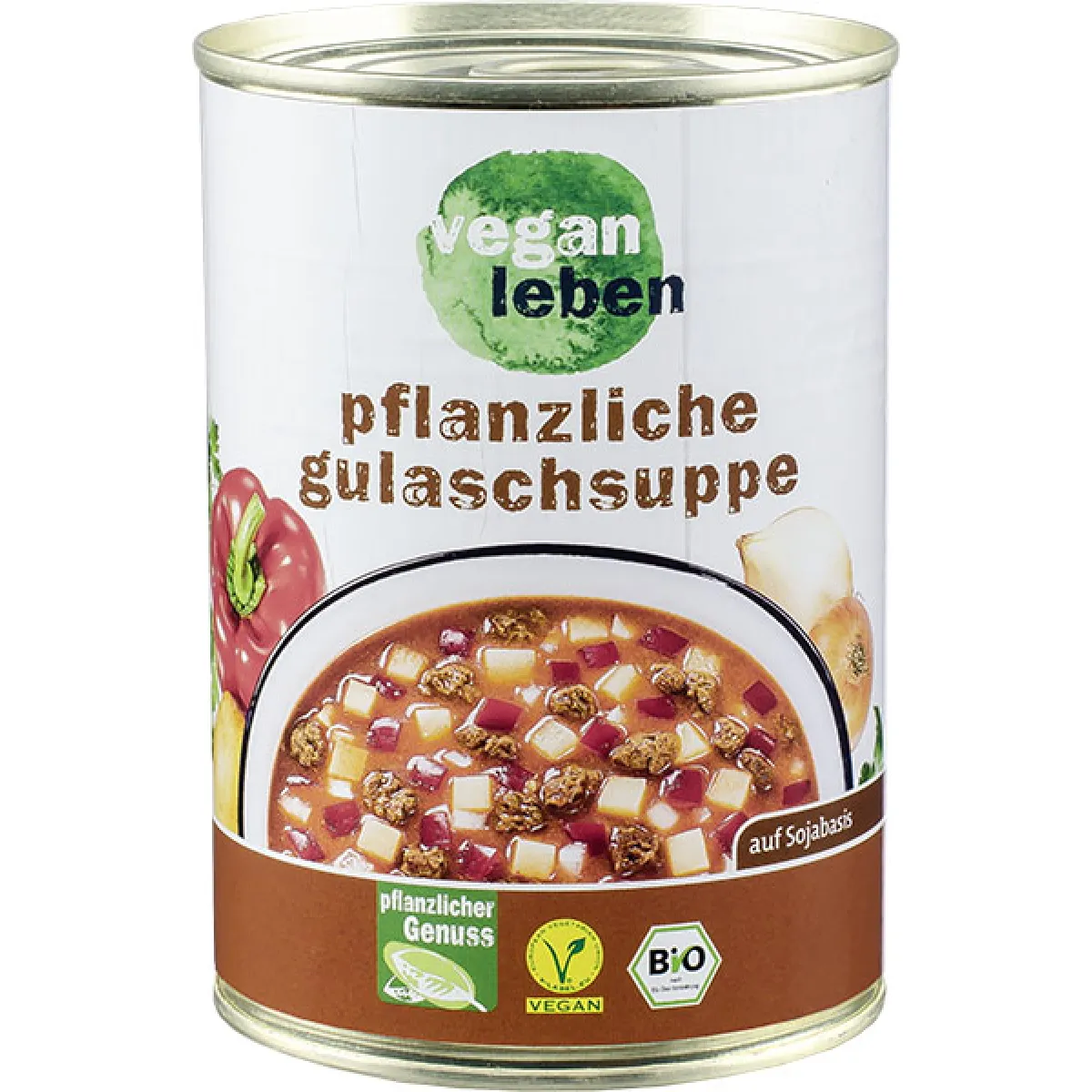 vegan leben Gulaschsuppe 380 ml