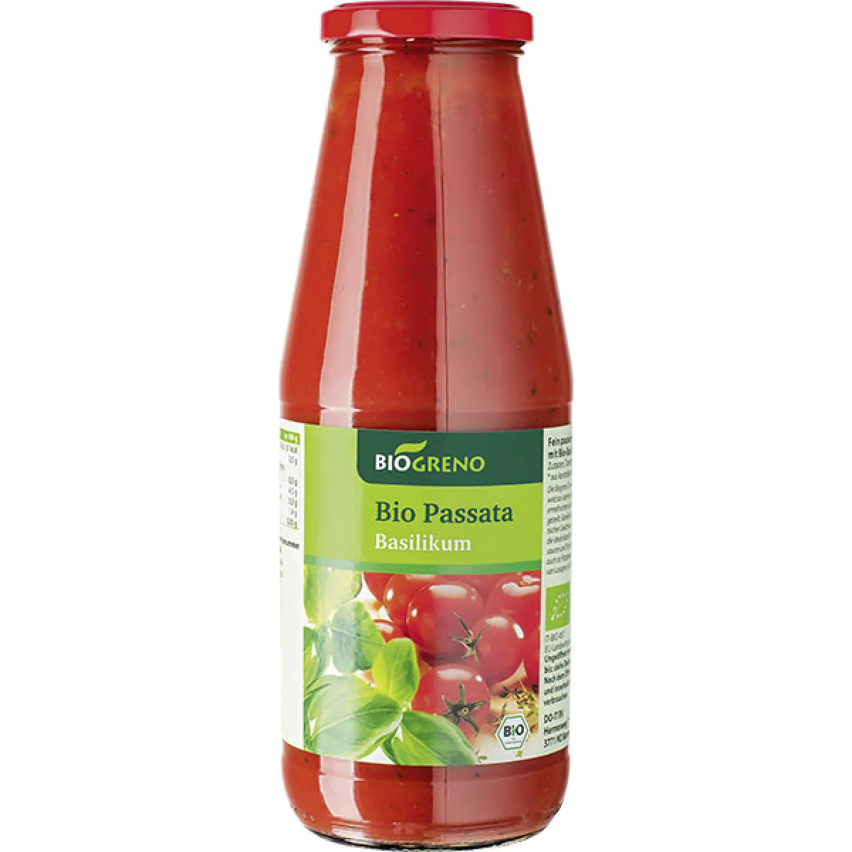 Biogreno Passata Basilikum 680 g