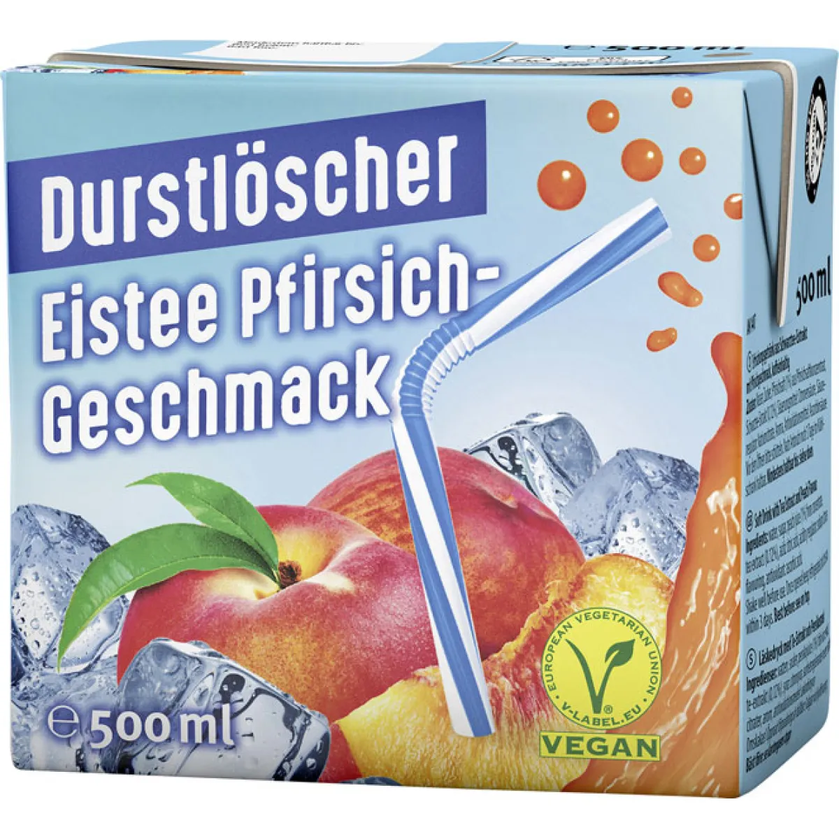 Durstlöscher Eistee Pfirsich 0,5 l