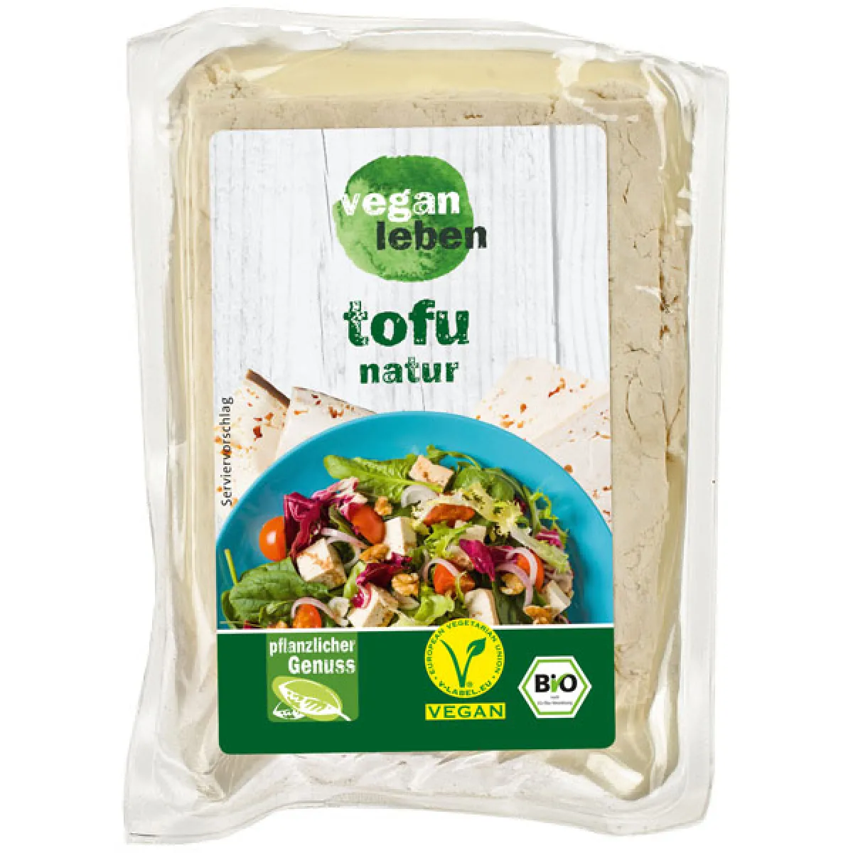 vegan leben Tofu natur 200 g