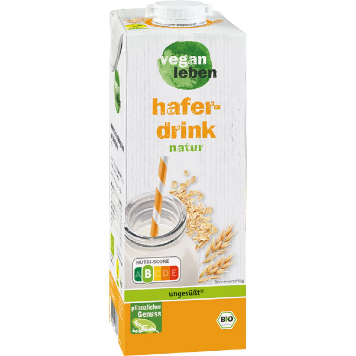 vegan leben Haferdrink natur 1 l