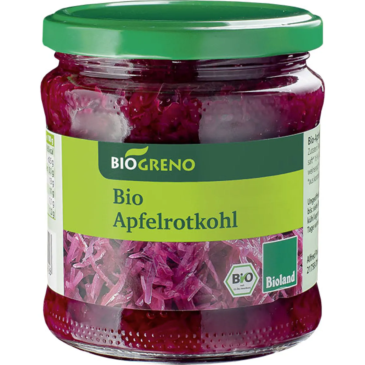 Biogreno Apfelrotkohl 350 g