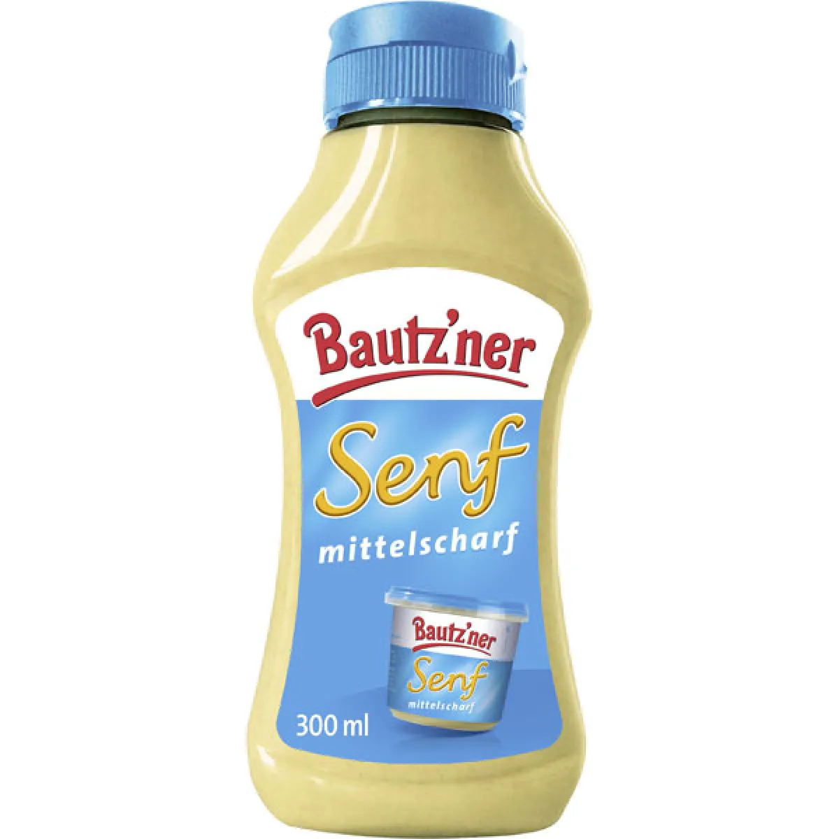 Bautzner Senf mittelscharf 300 ml