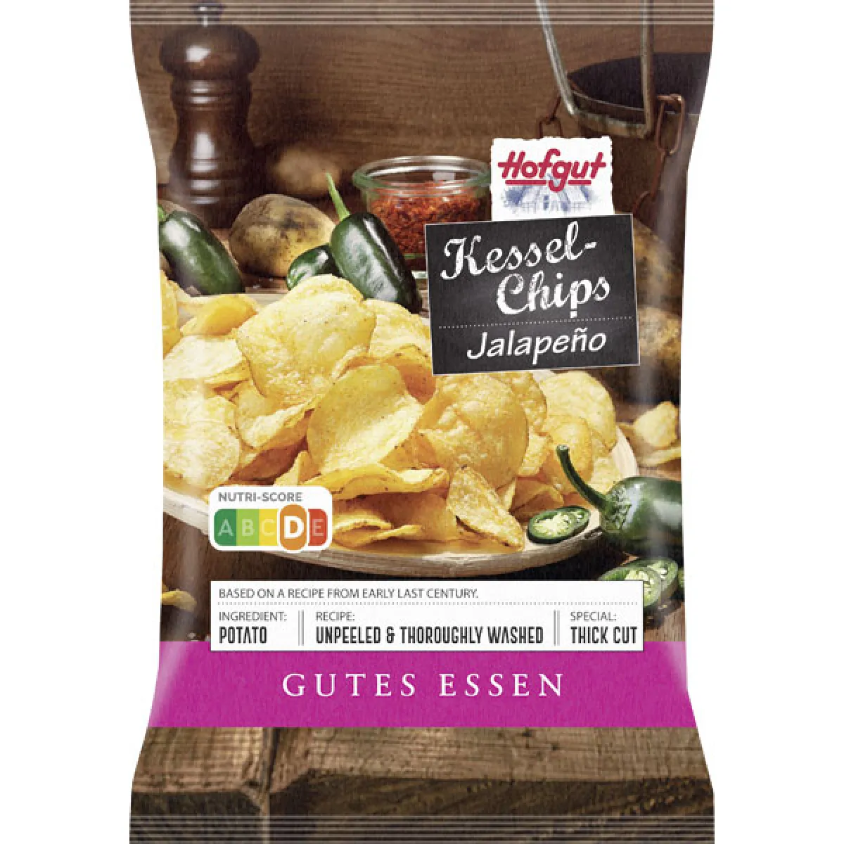 Hofgut Kesselchips Jalapeno 150 g