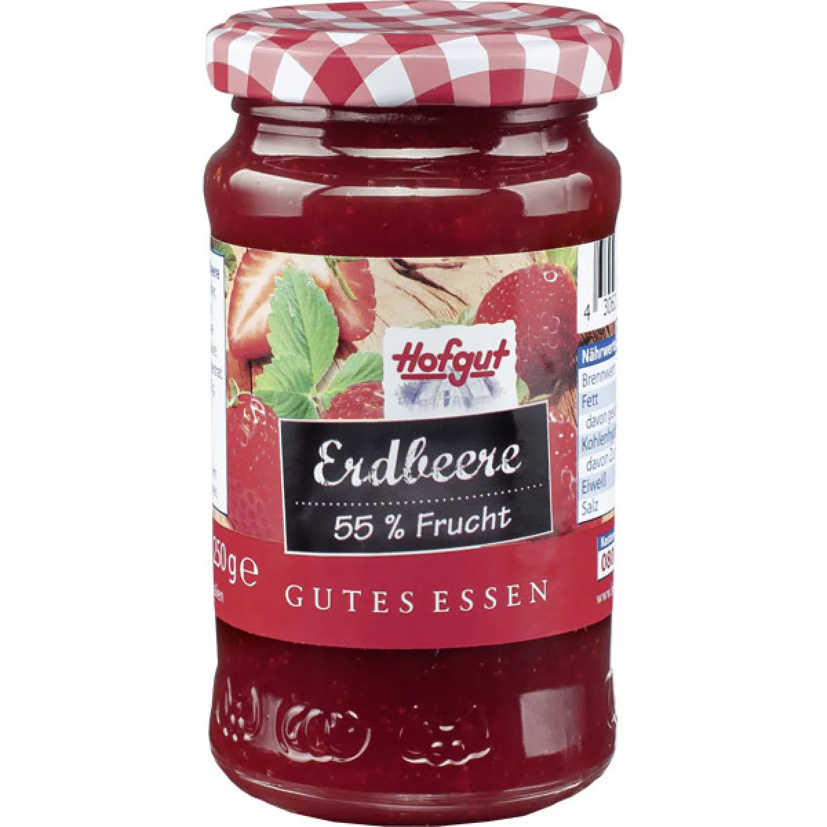 Hofgut Fruchtaufstrich Erdbeere 250 g