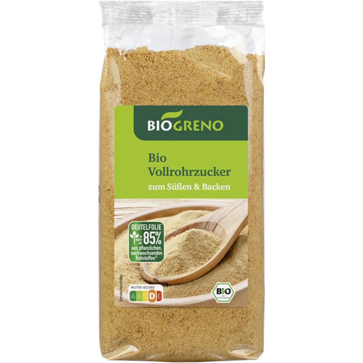 Biogreno Vollrohrzucker 500 g