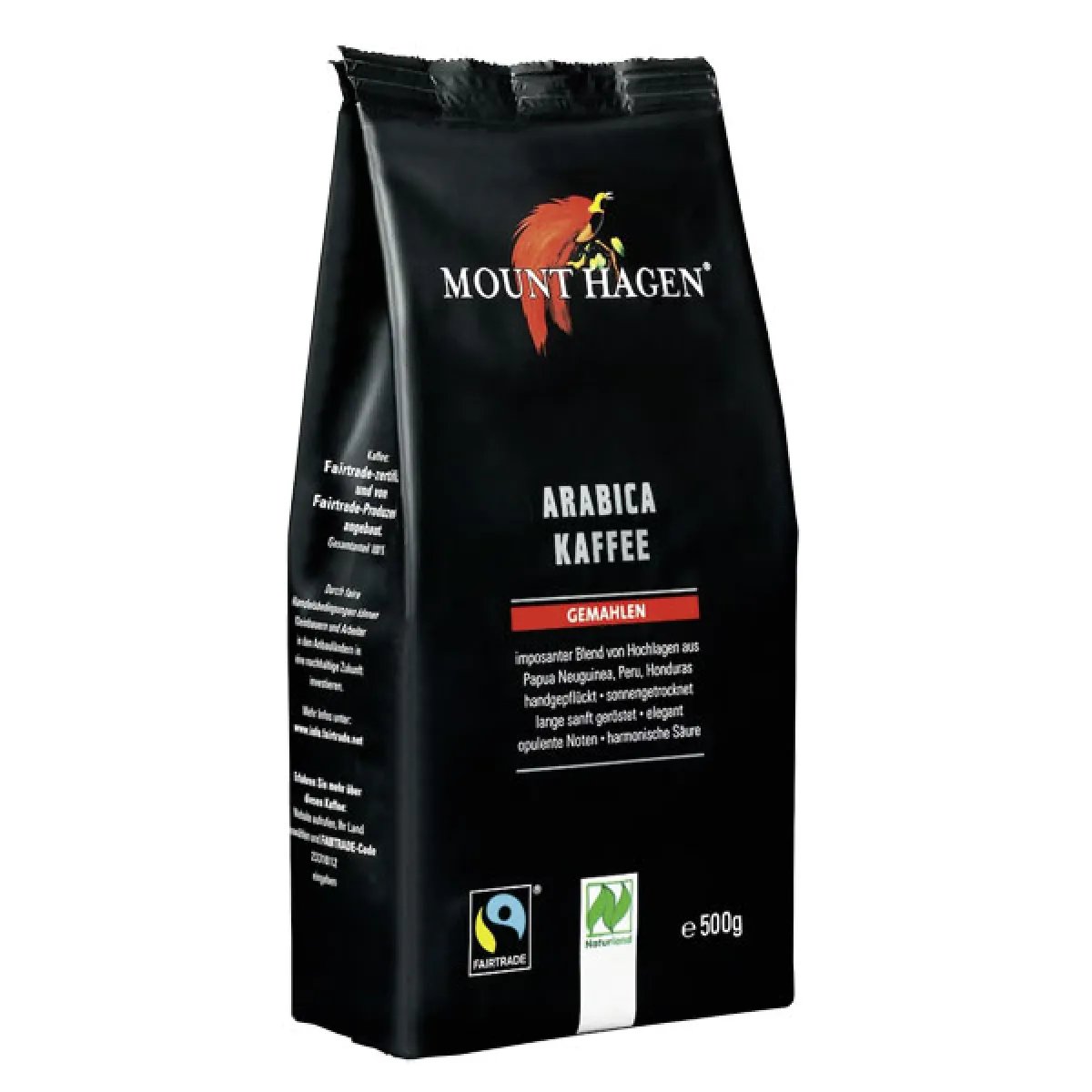 Mount Hagen Bio Arabica Kaffee gemahlen 500 g