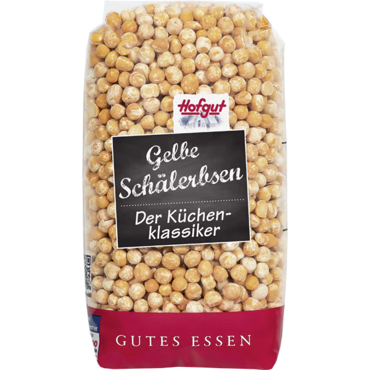 Hofgut Gelbe Erbsen geschält 500 g