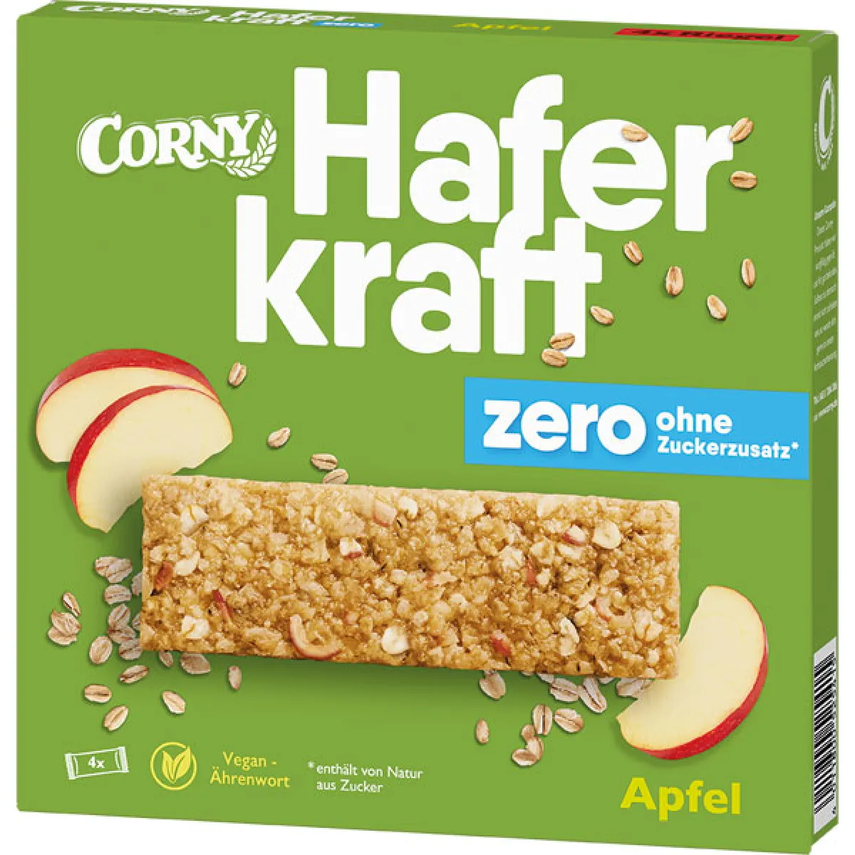 Corny Haferkraft Zero Apfel 140 g