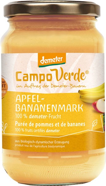 Demeter Campo Verde Apfel-Bananenmark 360 g