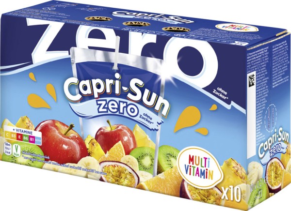 Capri-Sun Multivitamin Zero 10x200 ml