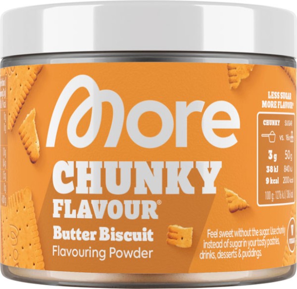 More Nutrition Chunky Flavour Butterkeks 90 g